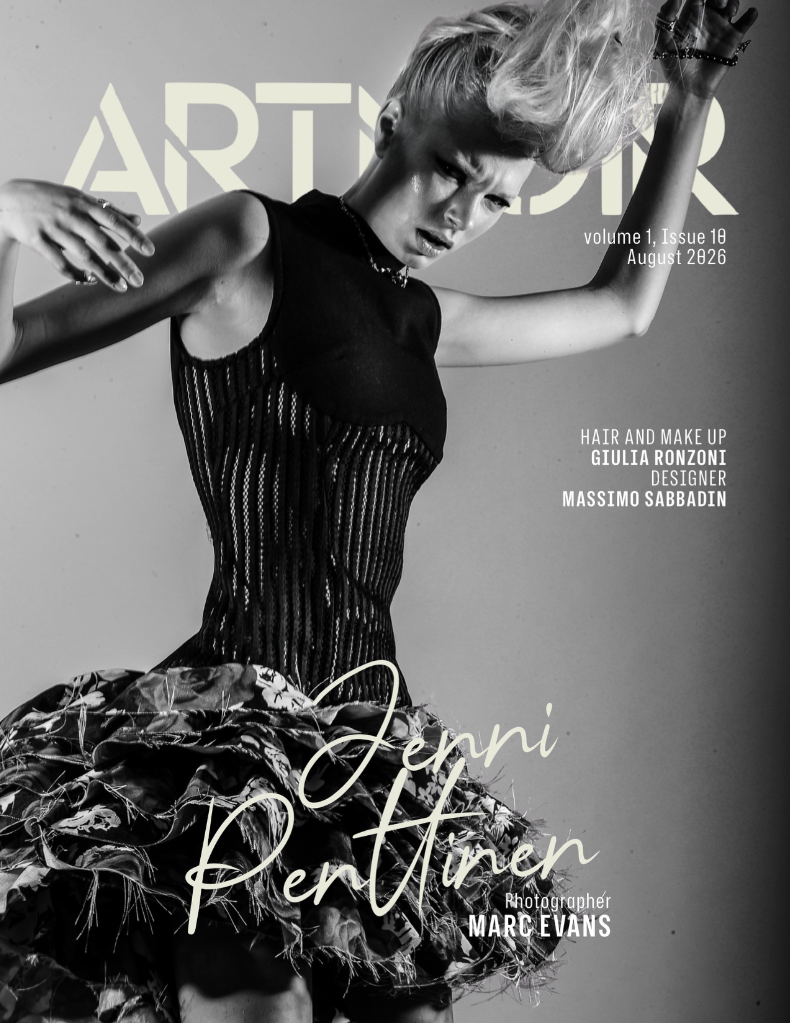 ARTNOIR cover featuring Jenni Penttinen