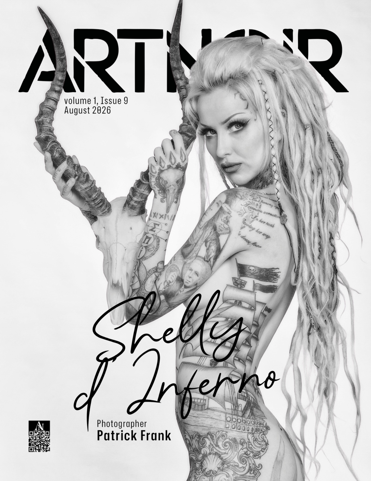ARTNOIR cover featuring Shelly Inferno