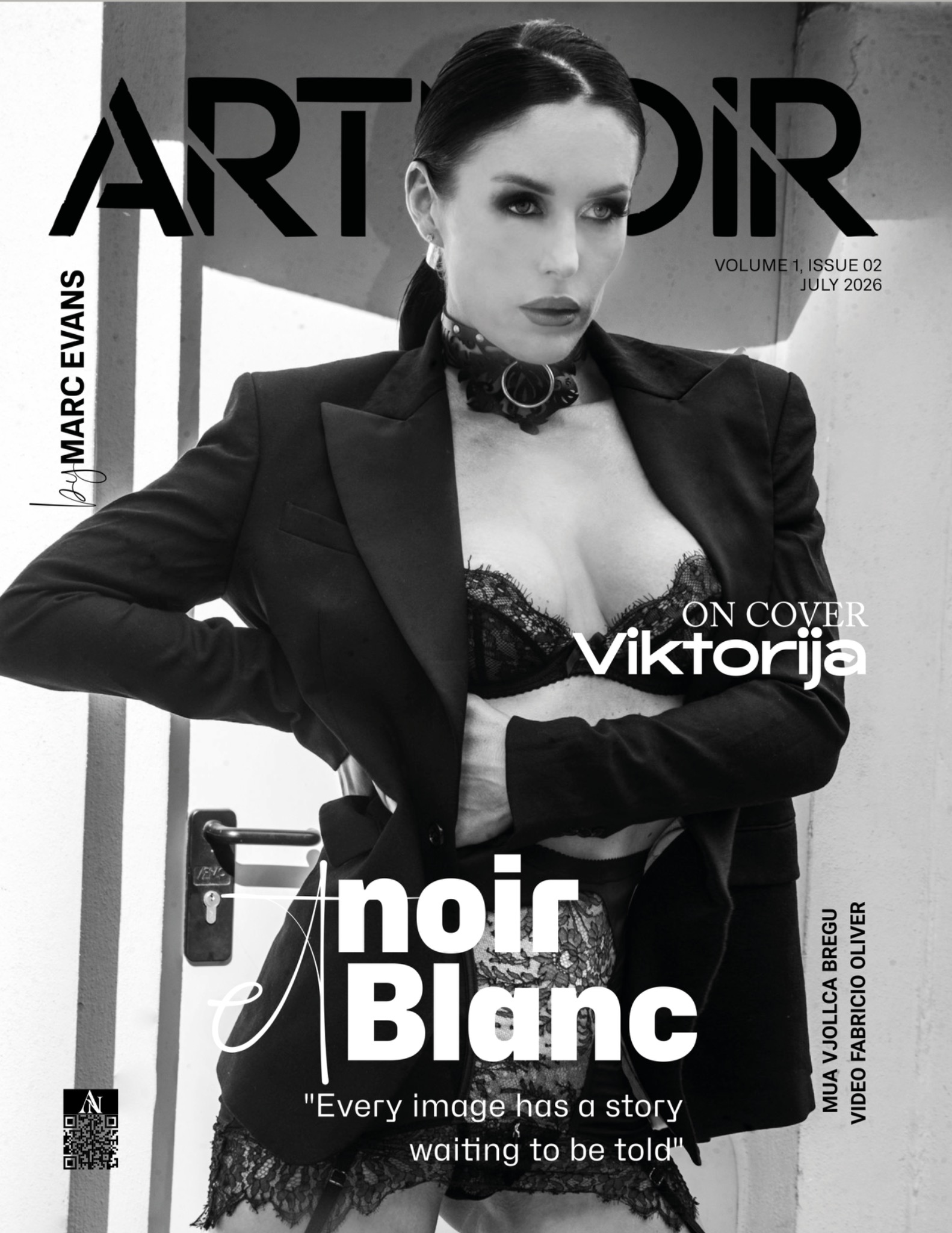 ARTNOIR cover featuring Viktorija